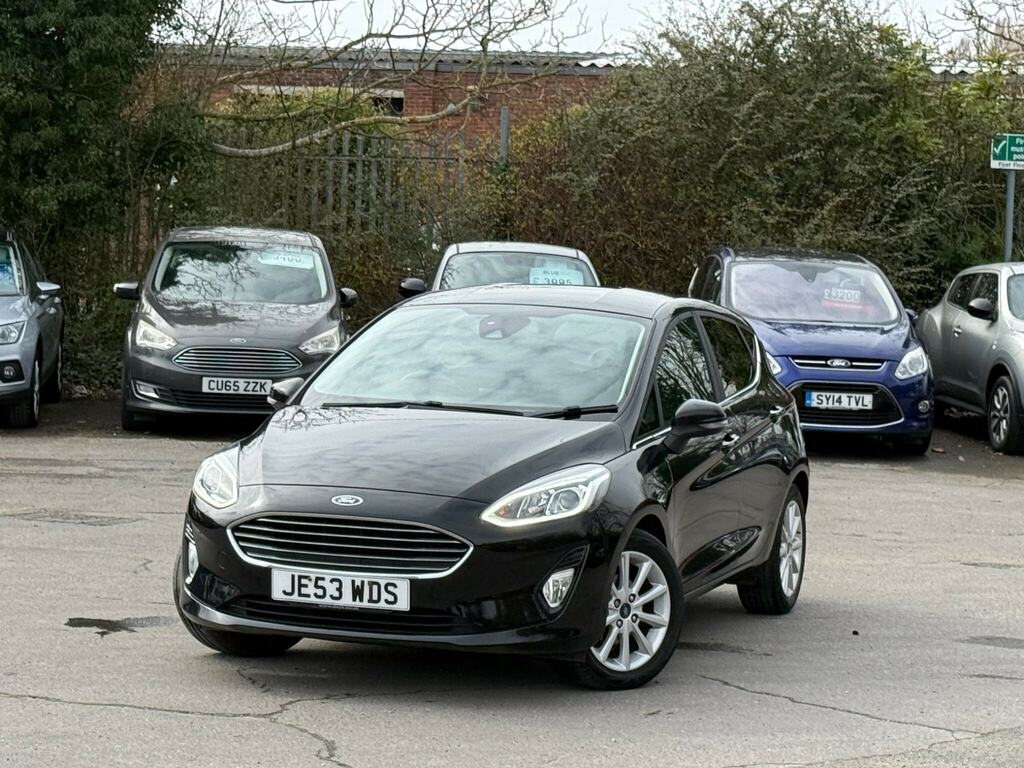 Ford Fiesta 1.0T Ecoboost Titanium Euro 6 Ss JE53WDS Black #3