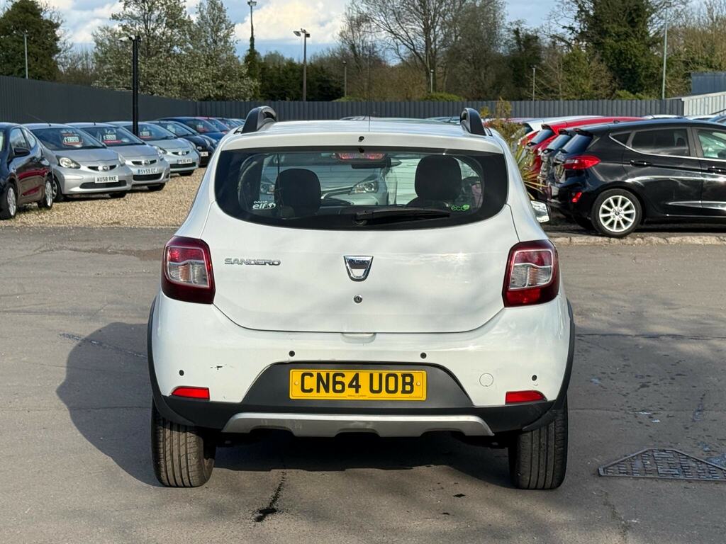 Dacia Sandero Stepway 0.9 Tce Laureate Euro 5 CN64UOB White #6