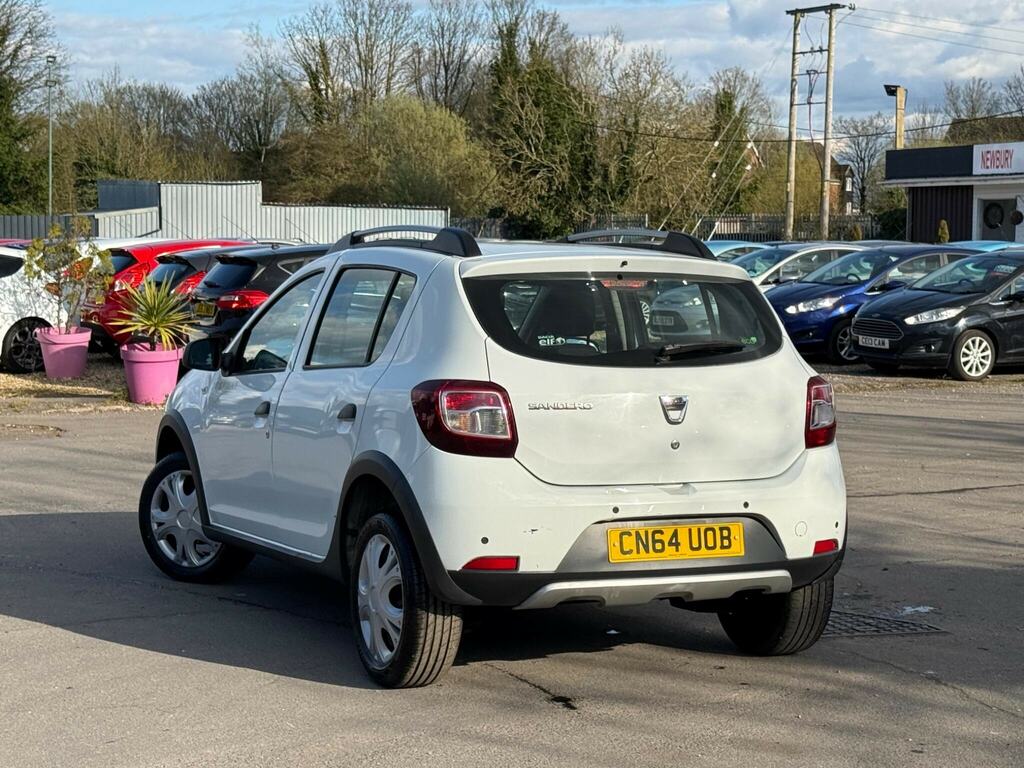 Dacia Sandero Stepway 0.9 Tce Laureate Euro 5 CN64UOB White #5