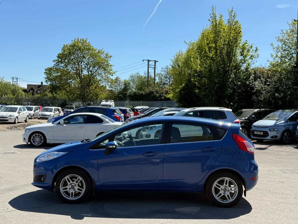 Ford Fiesta 1.0T Ecoboost Zetec Euro 5 Ss HG62GPX Blue #4