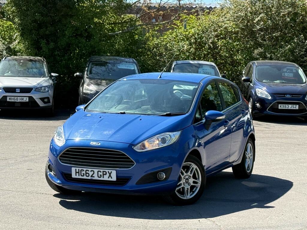 Ford Fiesta 1.0T Ecoboost Zetec Euro 5 Ss HG62GPX Blue #3