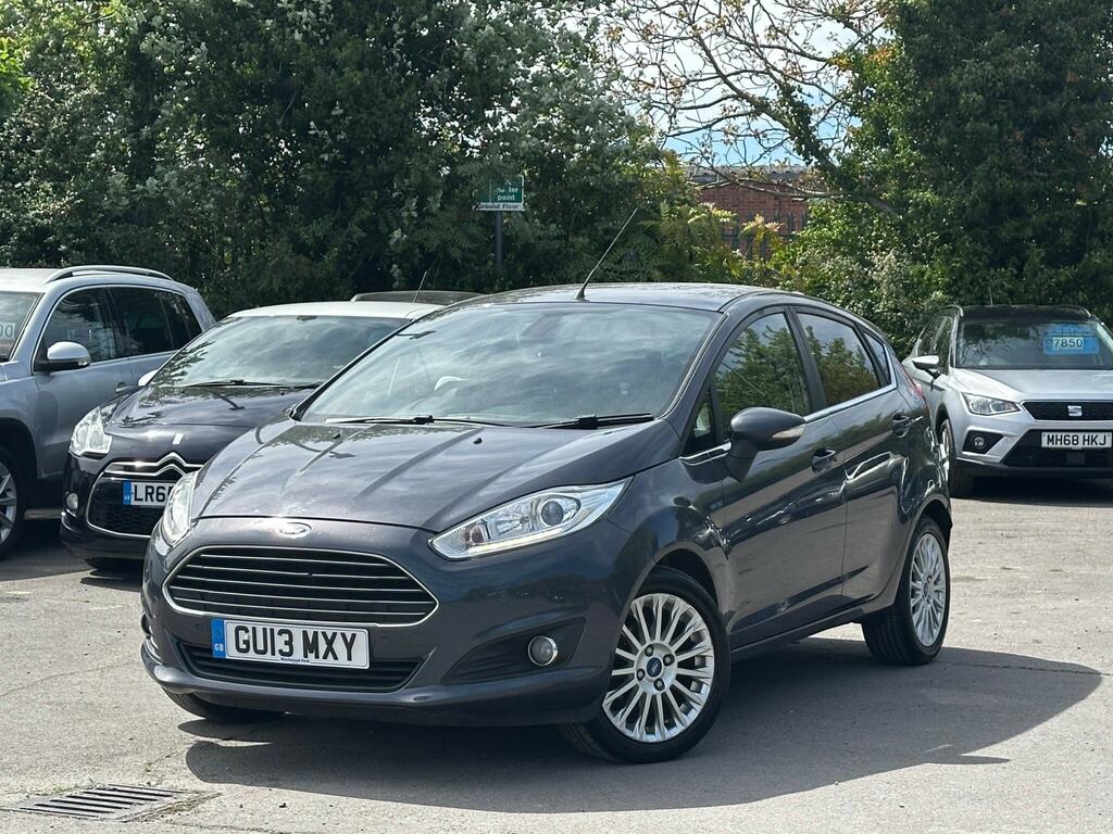 Ford Fiesta 1.0T Ecoboost Titanium Euro 5 Ss GU13MXY Grey #3
