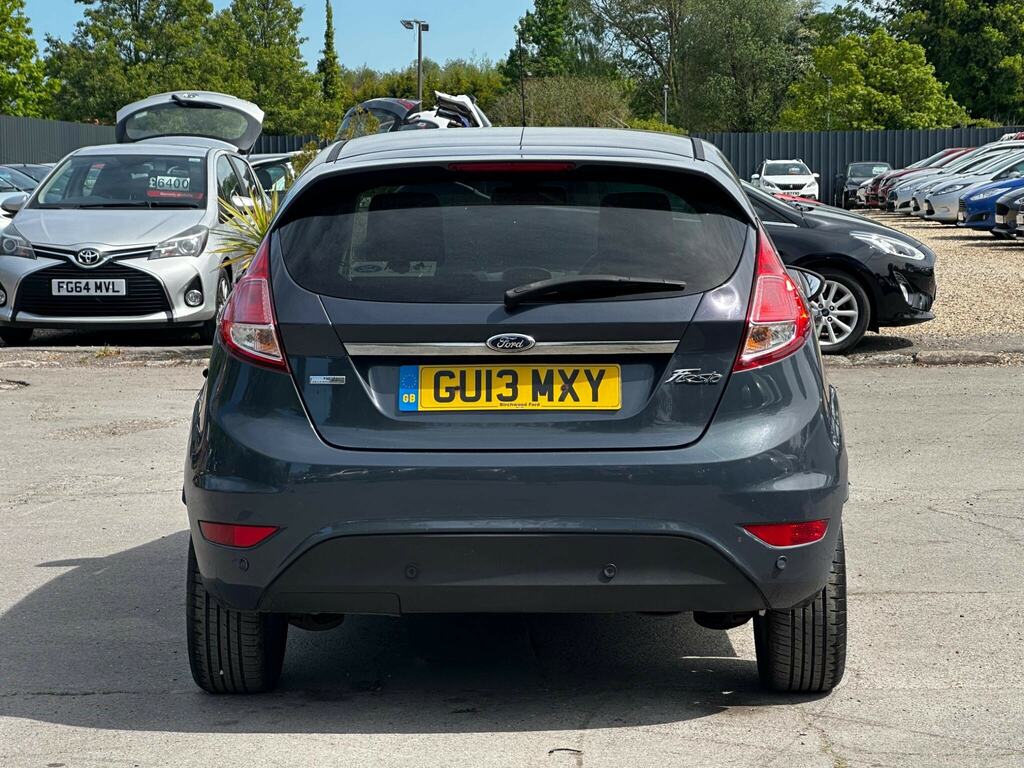 Ford Fiesta 1.0T Ecoboost Titanium Euro 5 Ss GU13MXY Grey #5