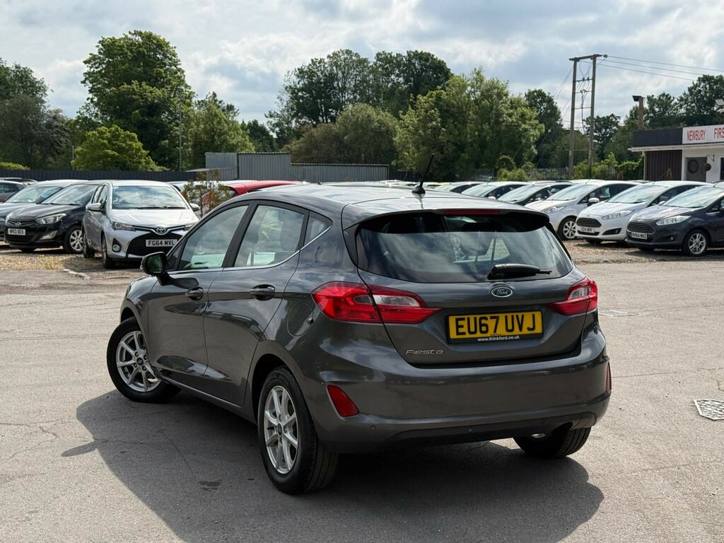 Ford Fiesta 1.0T Ecoboost Zetec Euro 6 Ss EU67UVJ Grey #5