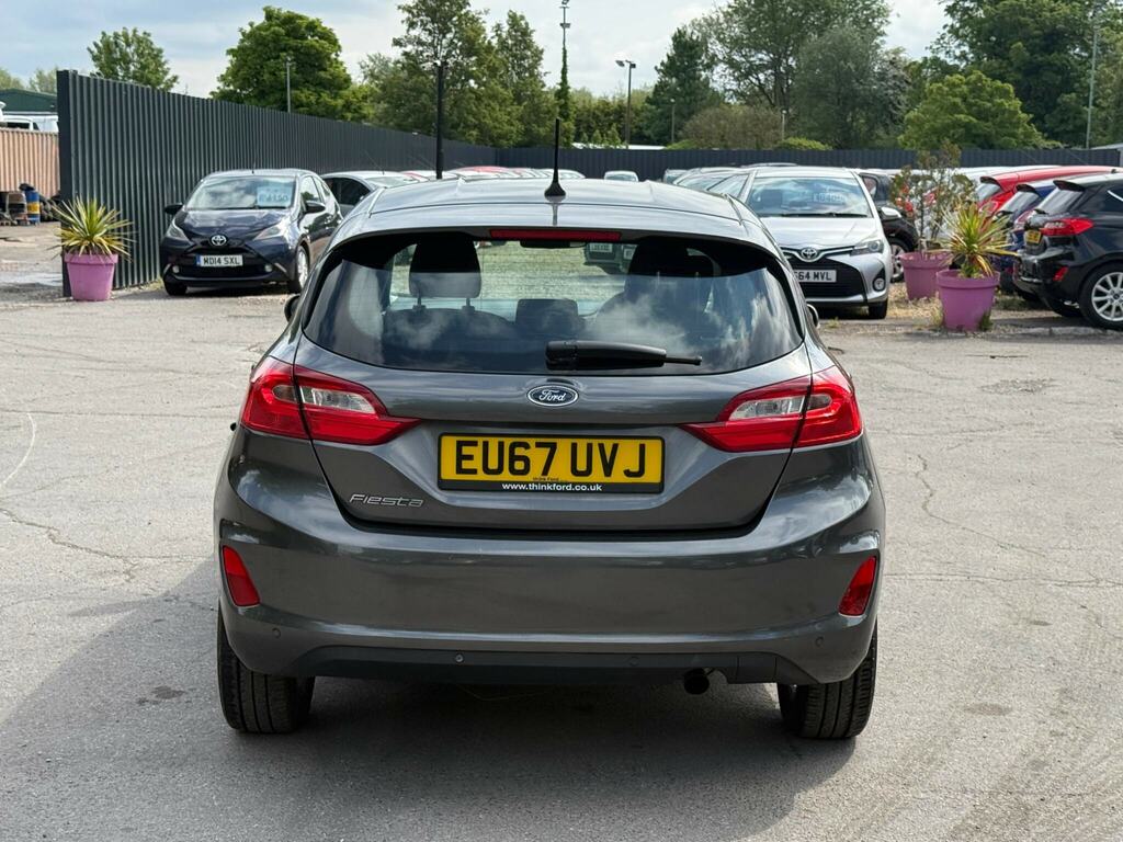 Ford Fiesta 1.0T Ecoboost Zetec Euro 6 Ss EU67UVJ Grey #6