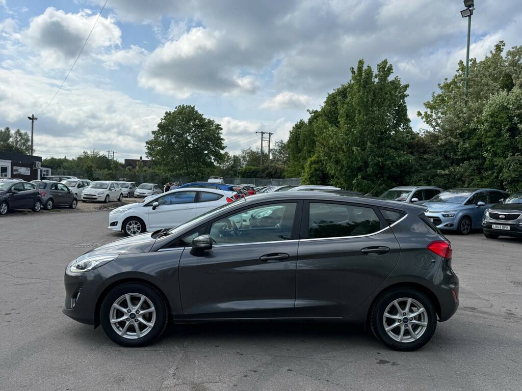 Ford Fiesta 1.0T Ecoboost Zetec Euro 6 Ss EU67UVJ Grey #4