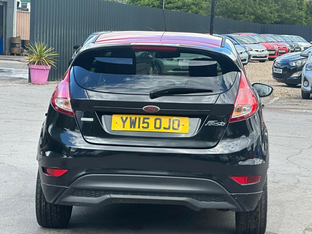 Ford Fiesta 1.0T Ecoboost Zetec S Euro 6 Ss YW15OJO Black #6