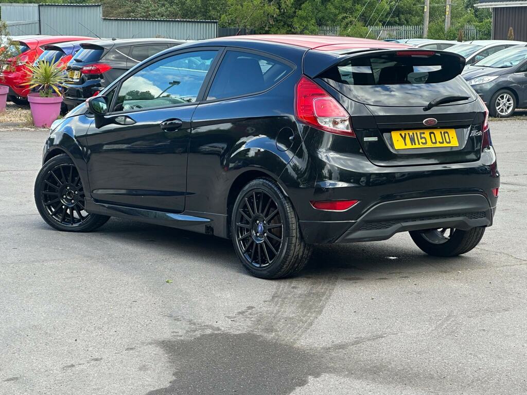 Ford Fiesta 1.0T Ecoboost Zetec S Euro 6 Ss YW15OJO Black #4