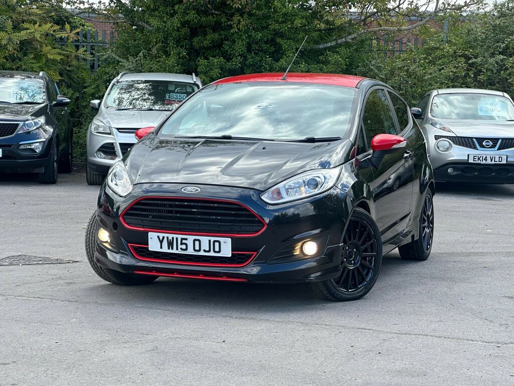 Ford Fiesta 1.0T Ecoboost Zetec S Euro 6 Ss YW15OJO Black #3