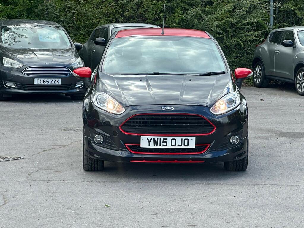 Ford Fiesta 1.0T Ecoboost Zetec S Euro 6 Ss YW15OJO Black #2