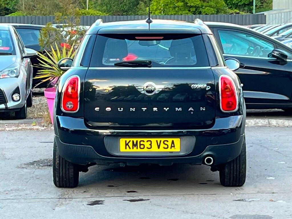 Mini Countryman 1.6 Cooper D All4 Euro 5 Ss KM63VSA Black #6