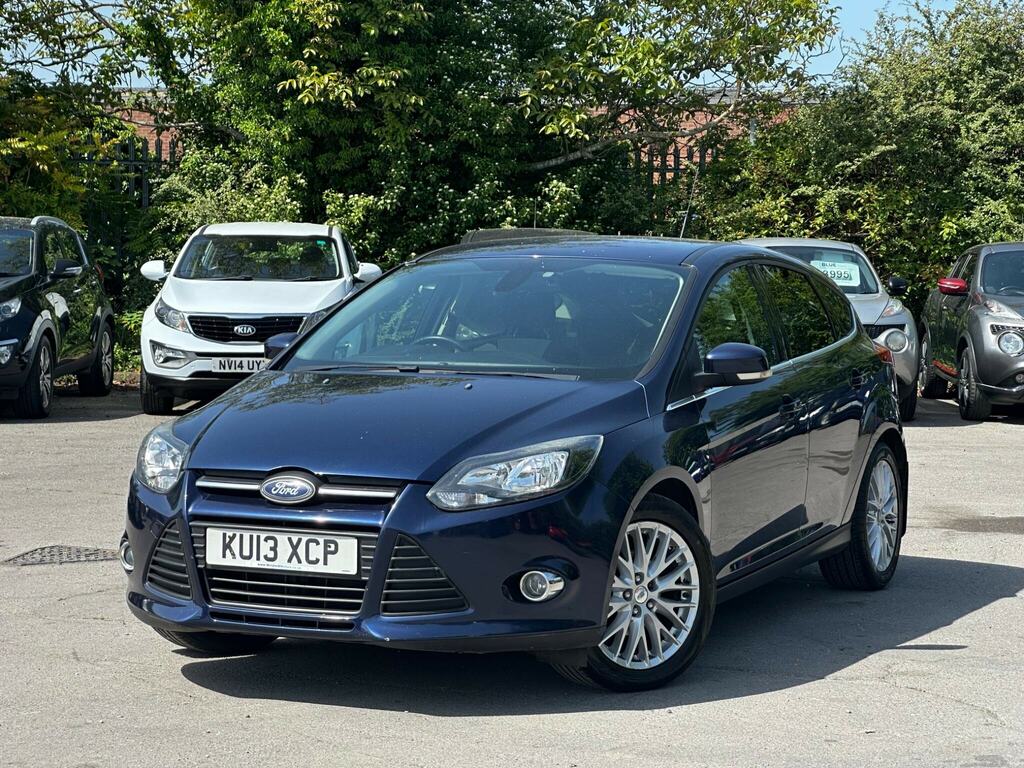 Ford Focus 1.0T Ecoboost Zetec Euro 5 Ss KU13XCP Blue #3