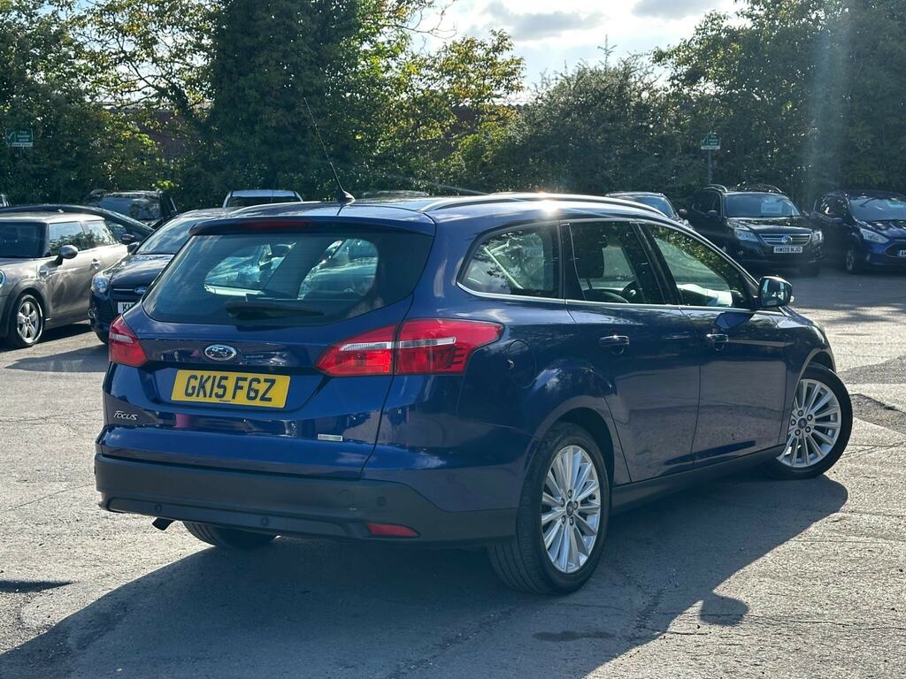 Ford Focus 1.0T Ecoboost Titanium X Euro 6 Ss GK15FGZ Blue #6
