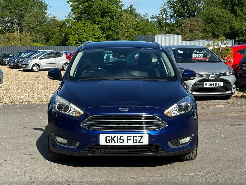 Ford Focus 1.0T Ecoboost Titanium X Euro 6 Ss GK15FGZ Blue #2