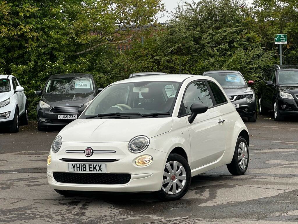 Fiat 500 1.2 Pop Euro 6 Ss YH18EKX White #3