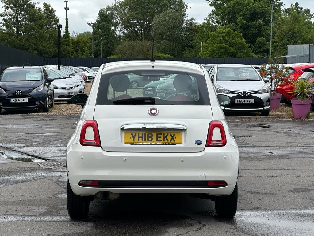 Fiat 500 1.2 Pop Euro 6 Ss YH18EKX White #5