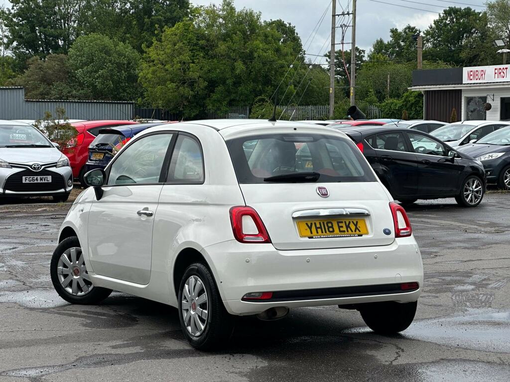 Fiat 500 1.2 Pop Euro 6 Ss YH18EKX White #4