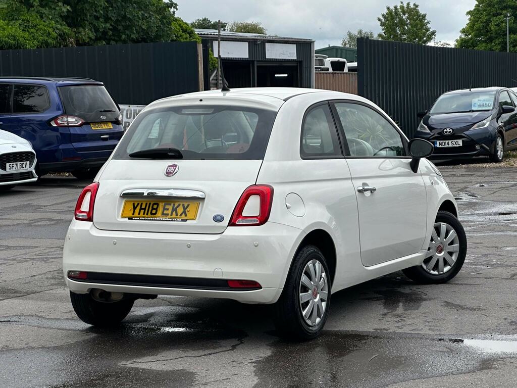 Fiat 500 1.2 Pop Euro 6 Ss YH18EKX White #6