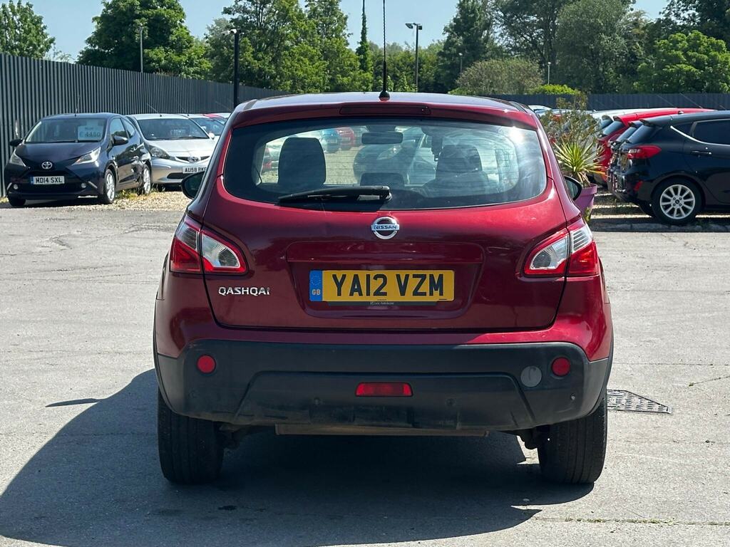Nissan Qashqai 1.6 Acenta 2Wd Euro 5 Ss YA12VZM Red #5