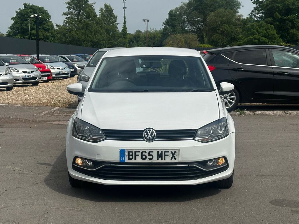 Volkswagen Polo 1.0 Bluemotion Tech Se Euro 6 Ss BF65MFX White #2