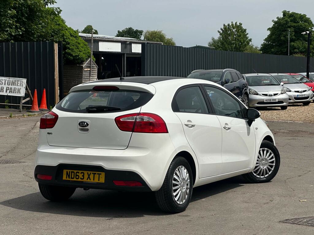 Kia RIO 1.25 1 Euro 5 White #6