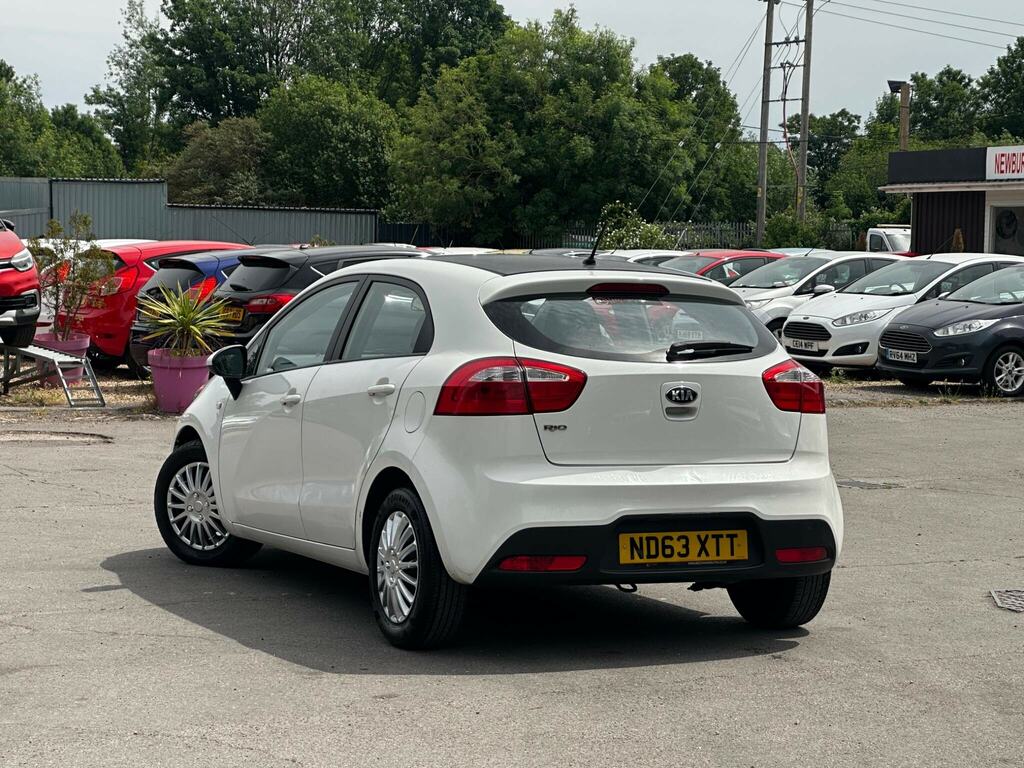 Kia RIO 1.25 1 Euro 5 White #4
