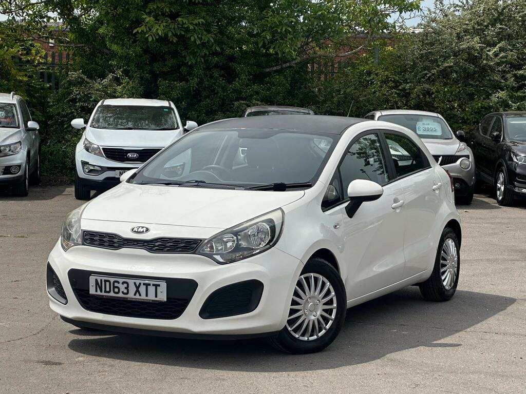 Kia RIO 1.25 1 Euro 5 White #3