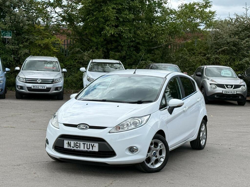 Ford Fiesta 1.4 Zetec NJ61TUY White #3