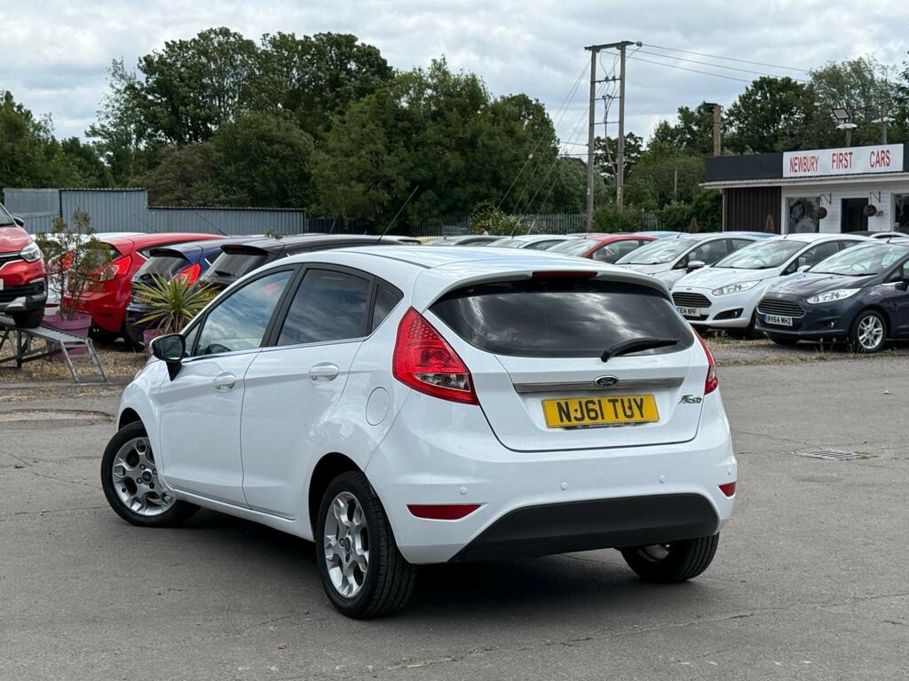 Ford Fiesta 1.4 Zetec NJ61TUY White #5
