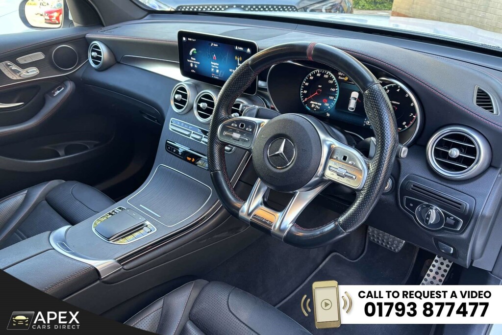 Mercedes-Benz GLC Class Premium 4Matic 4Wd KO21YGL White #6