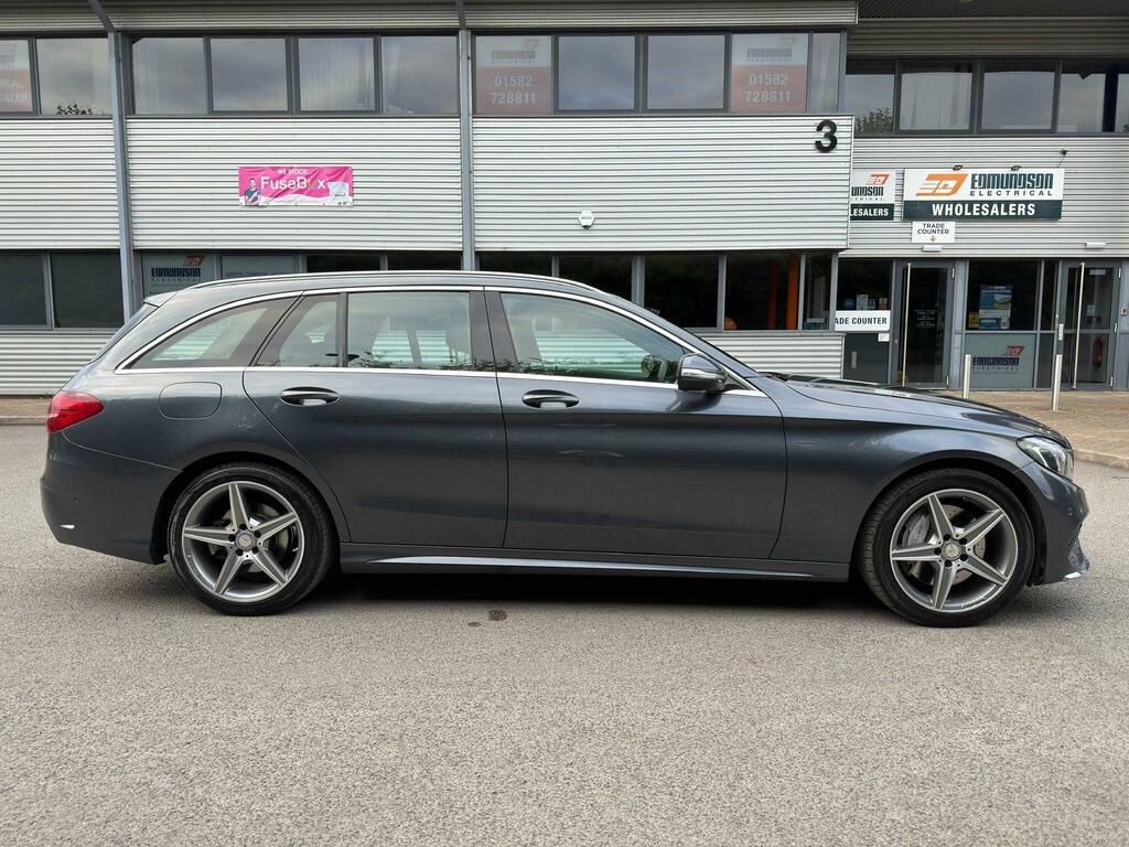 Mercedes-Benz C Class 2.1 C250 Bluetec Amg Line G-tronic Euro 6 Ss 5 Grey #4