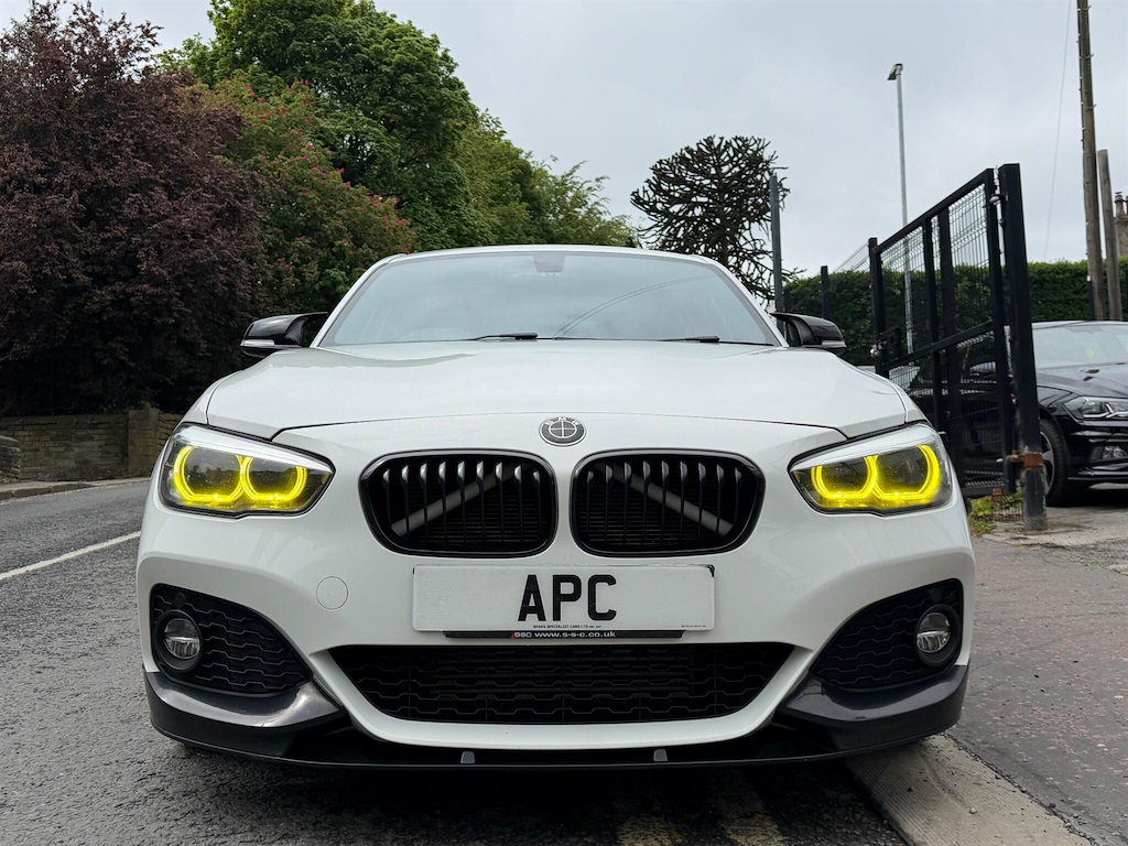 BMW 1 Series 2.0 120D M Sport Shadow Edition Euro 6 Ss YC19HKZ White #2