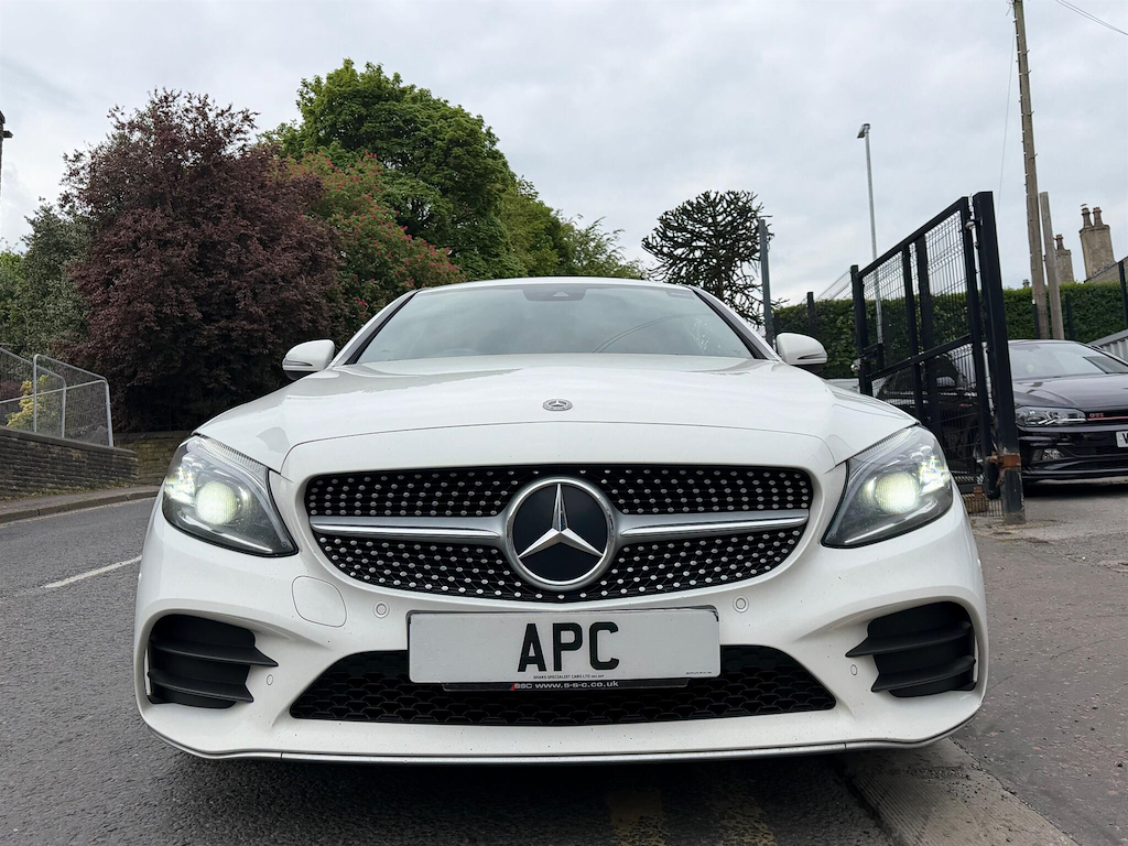 Mercedes-Benz C Class 2.0 D Amg Line Premium G-tronic Euro 6 Ss MX69XCE White #2