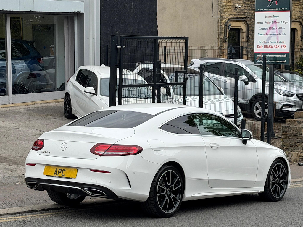 Mercedes-Benz C Class 2.0 D Amg Line Premium G-tronic Euro 6 Ss MX69XCE White #6