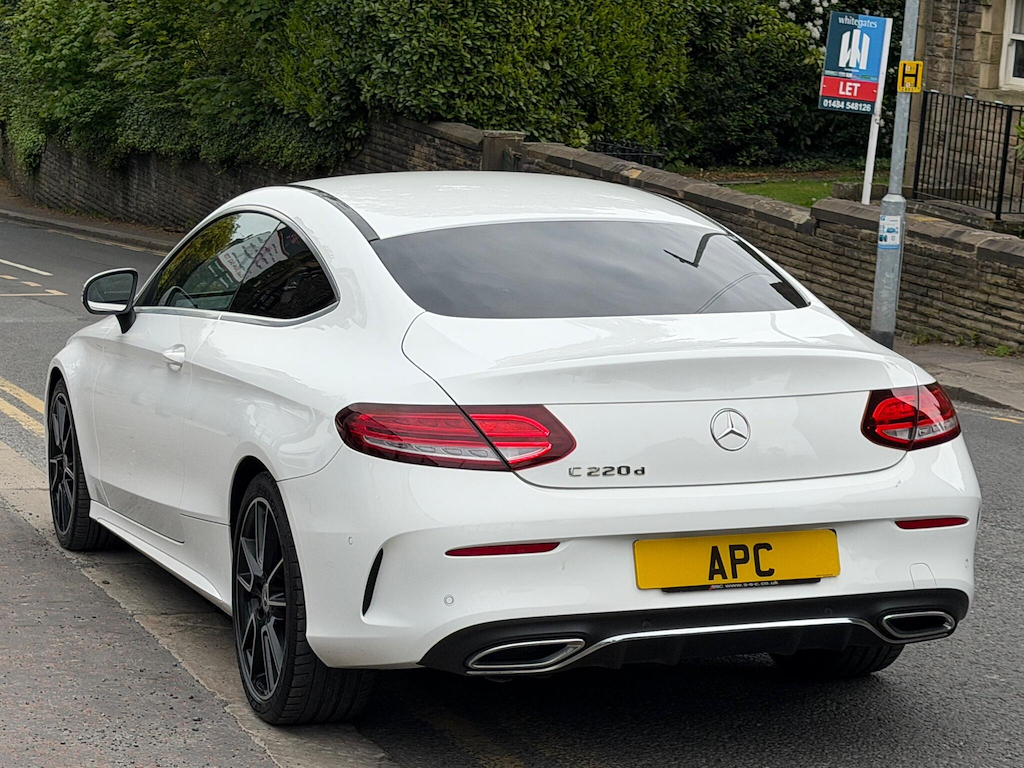 Mercedes-Benz C Class 2.0 D Amg Line Premium G-tronic Euro 6 Ss MX69XCE White #4