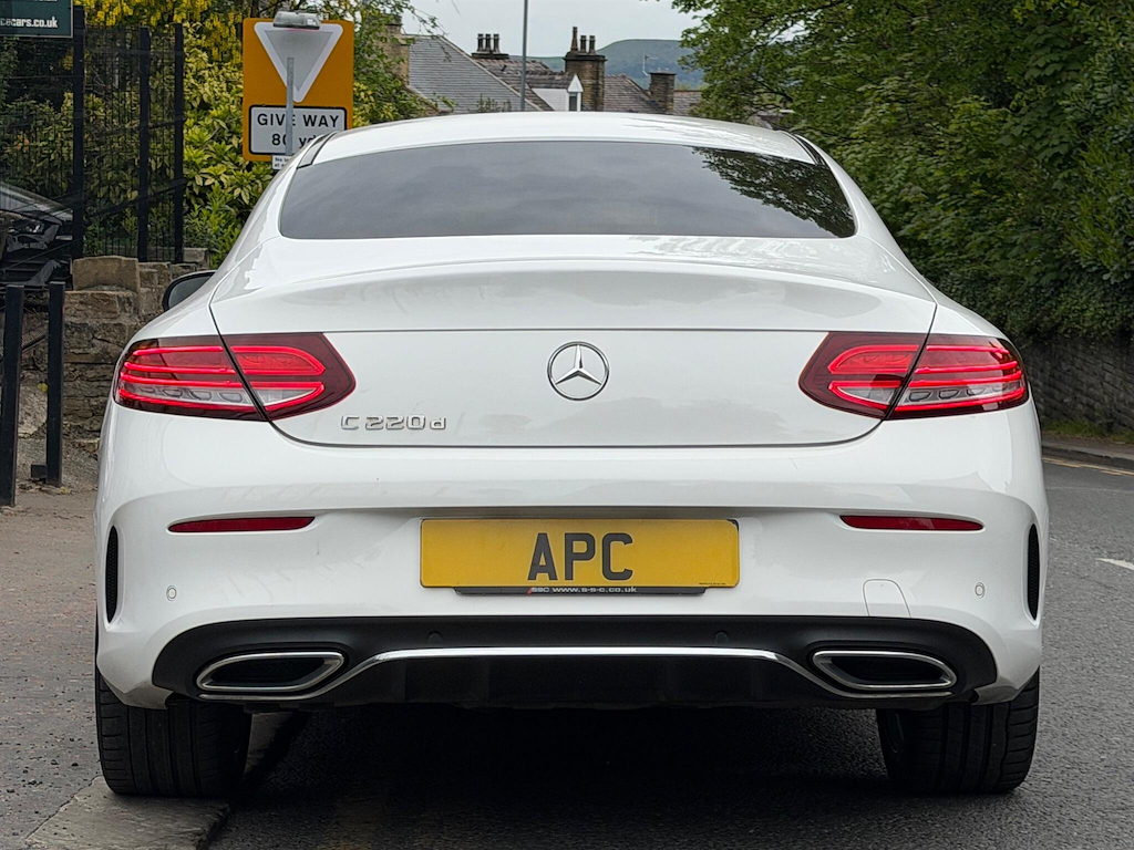 Mercedes-Benz C Class 2.0 D Amg Line Premium G-tronic Euro 6 Ss MX69XCE White #5