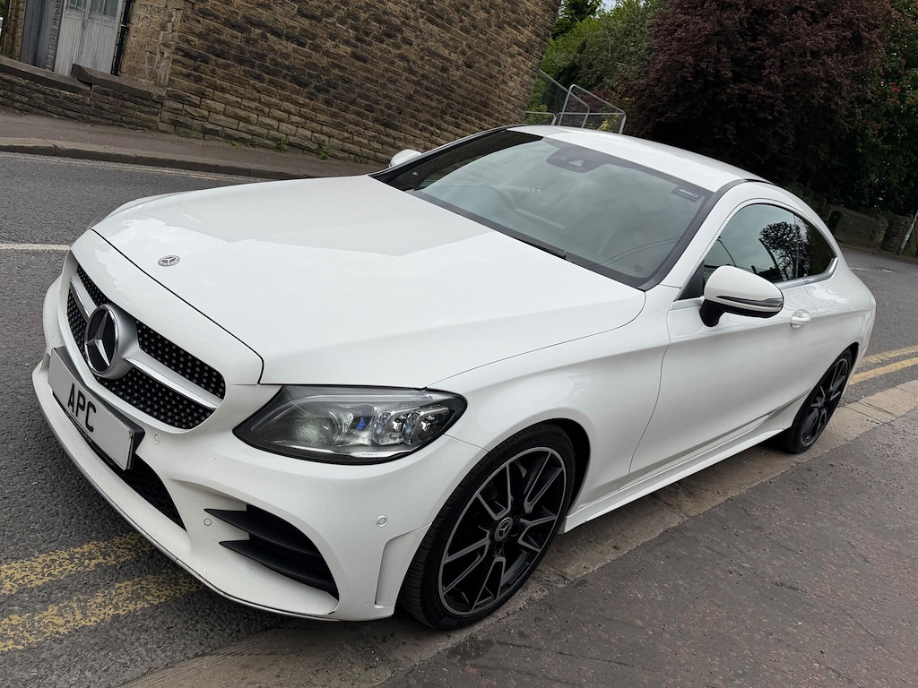 Mercedes-Benz C Class 2.0 D Amg Line Premium G-tronic Euro 6 Ss MX69XCE White #3