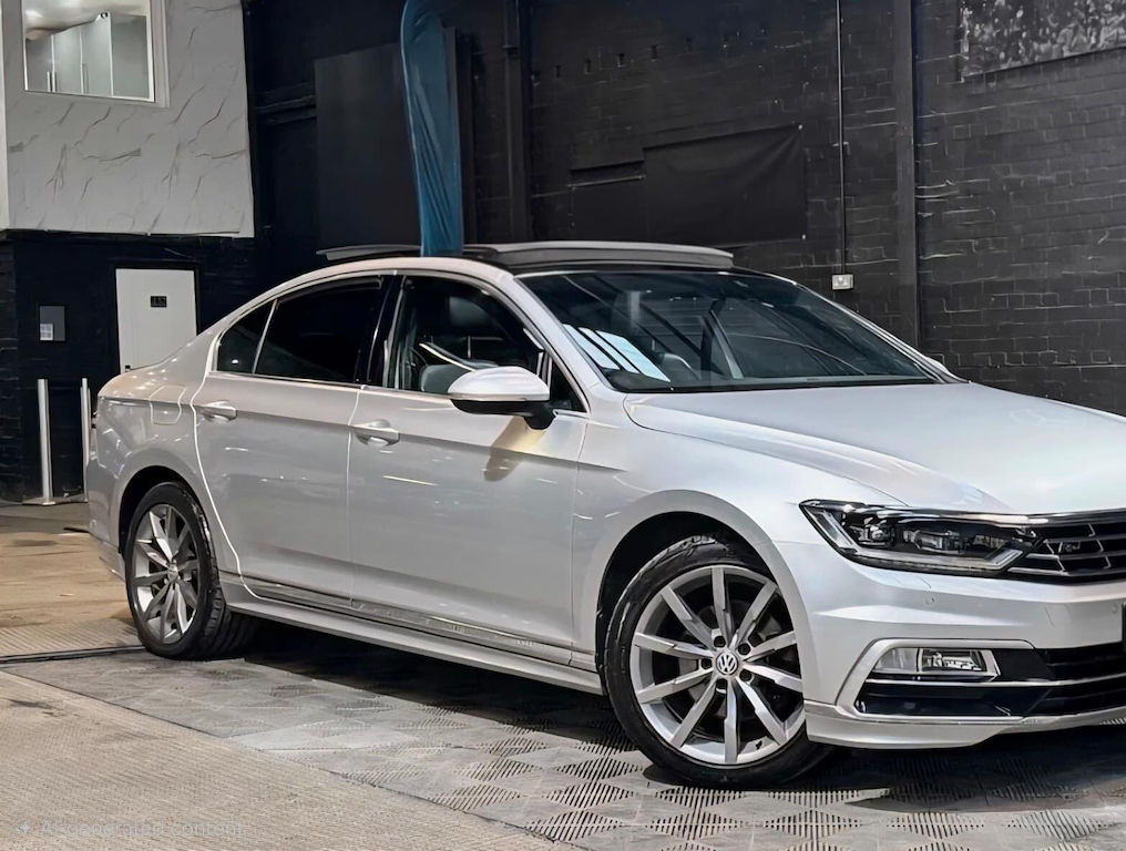 Volkswagen Passat 2.0 Tdi R-line Dsg Euro 6 Ss Silver