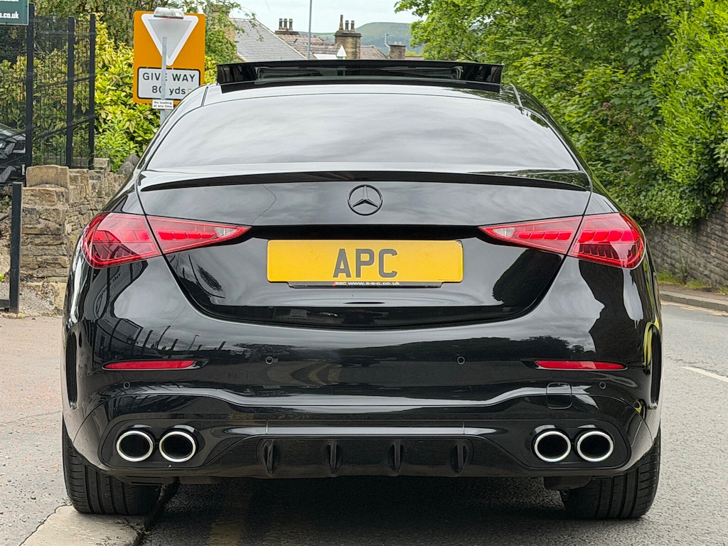 Mercedes-Benz C Class 2.0 Mhev Amg Premium Plus G-tronic 4Matic Euro KP23WCY Black #5