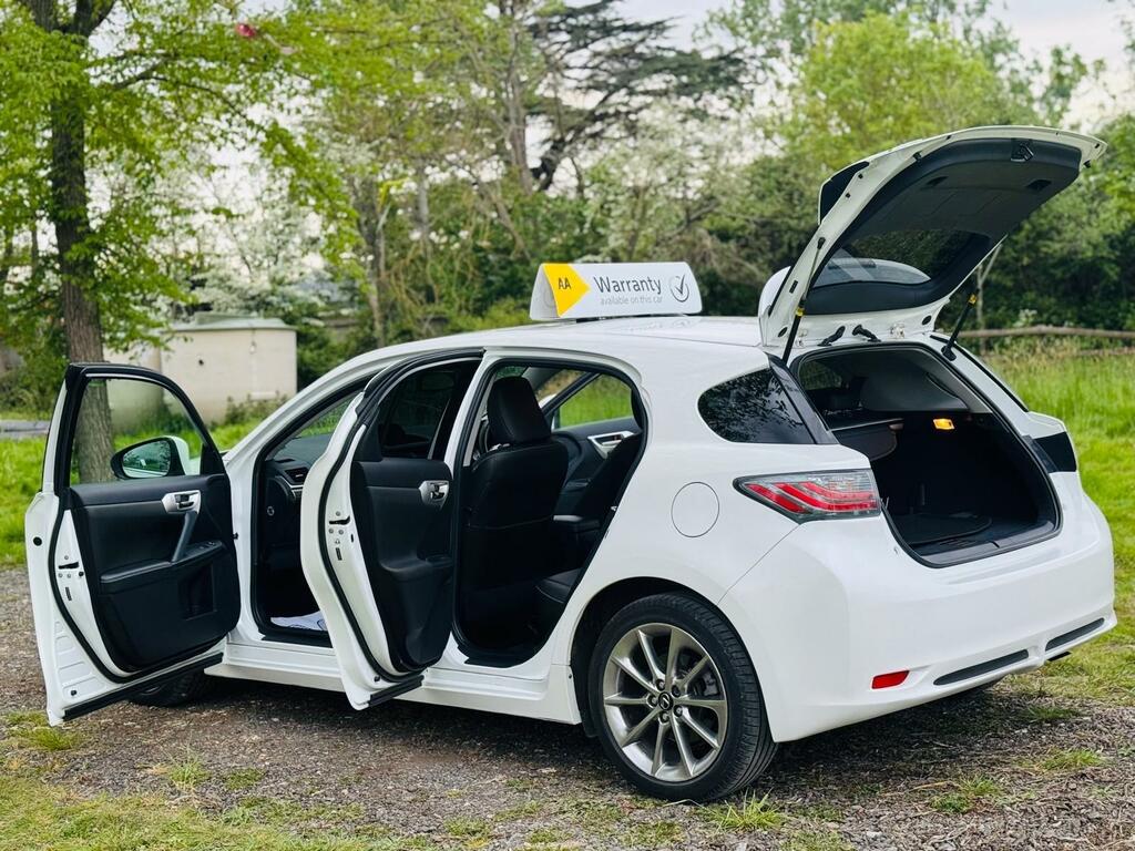 Lexus CT 1.8 200H Advance Cvt Euro 5 Ss White #6