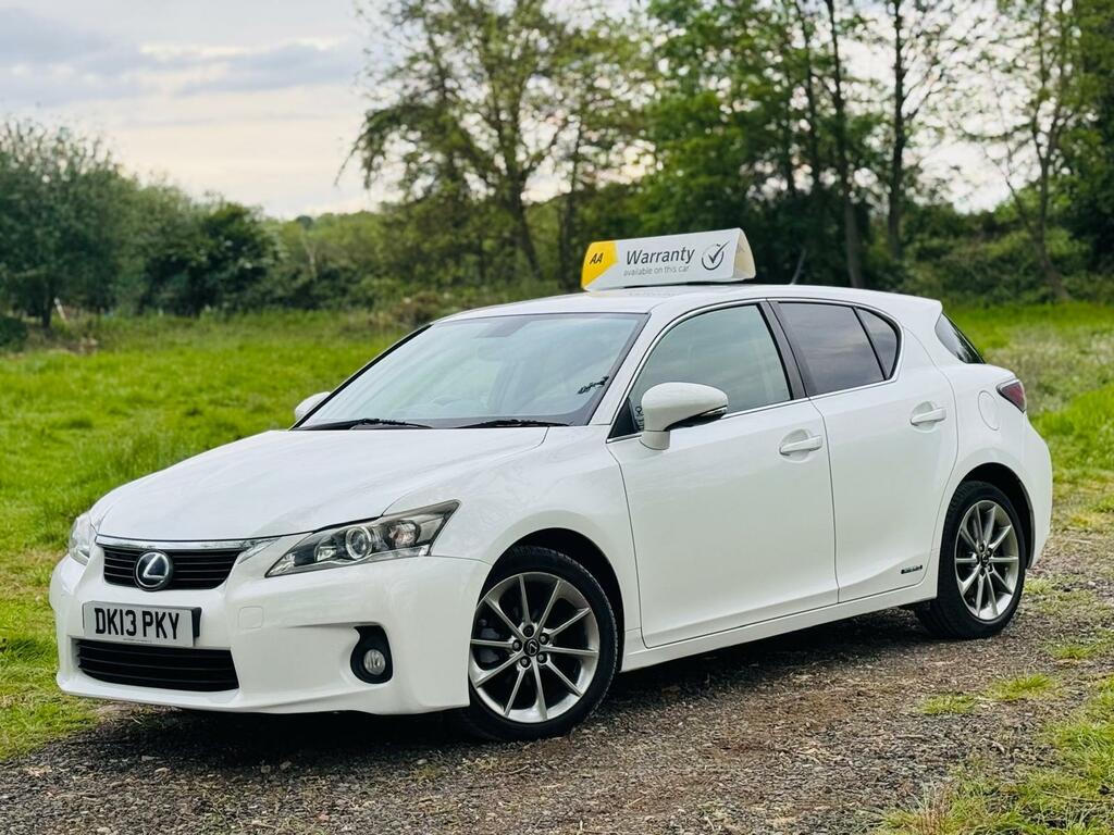 Lexus CT 1.8 200H Advance Cvt Euro 5 Ss White #4