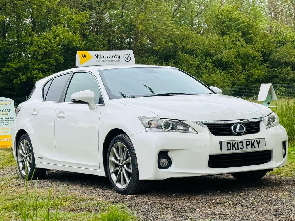 Lexus CT 1.8 200H Advance Cvt Euro 5 Ss White #3