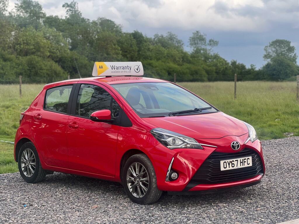 Toyota Yaris 1.0 Vvt-i Icon Euro 6 Red #2