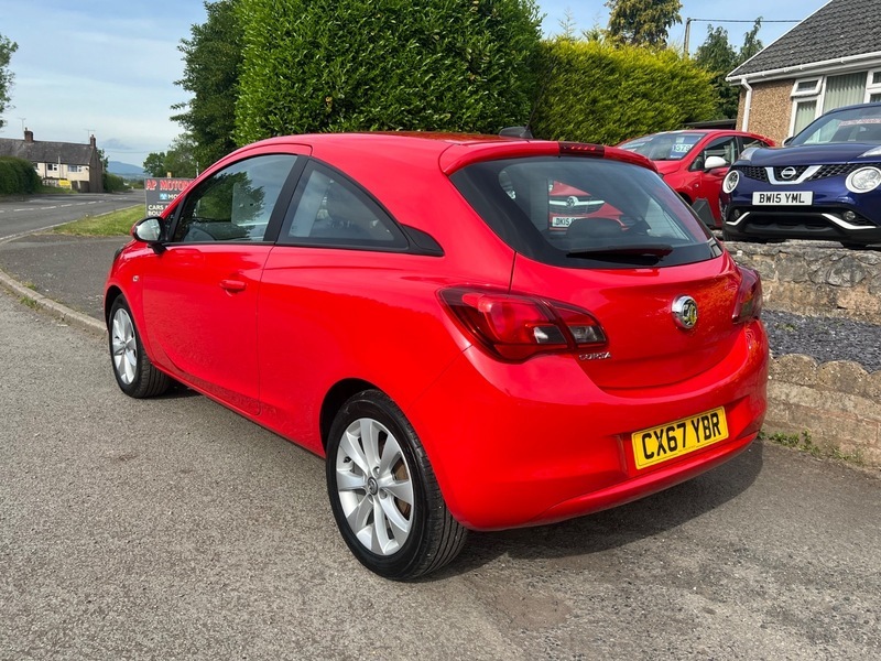 Vauxhall Corsa Energy Ac CX67YBR Red #4
