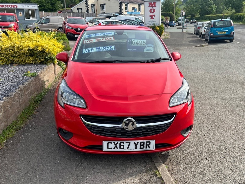 Vauxhall Corsa Energy Ac CX67YBR Red #2