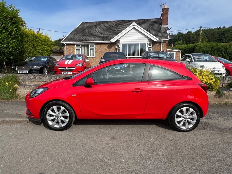 Vauxhall Corsa Energy Ac CX67YBR Red #5