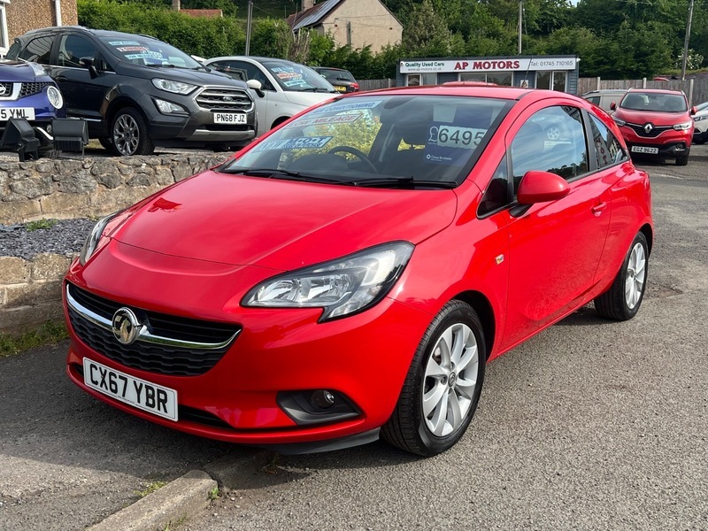 Vauxhall Corsa Energy Ac CX67YBR Red #3