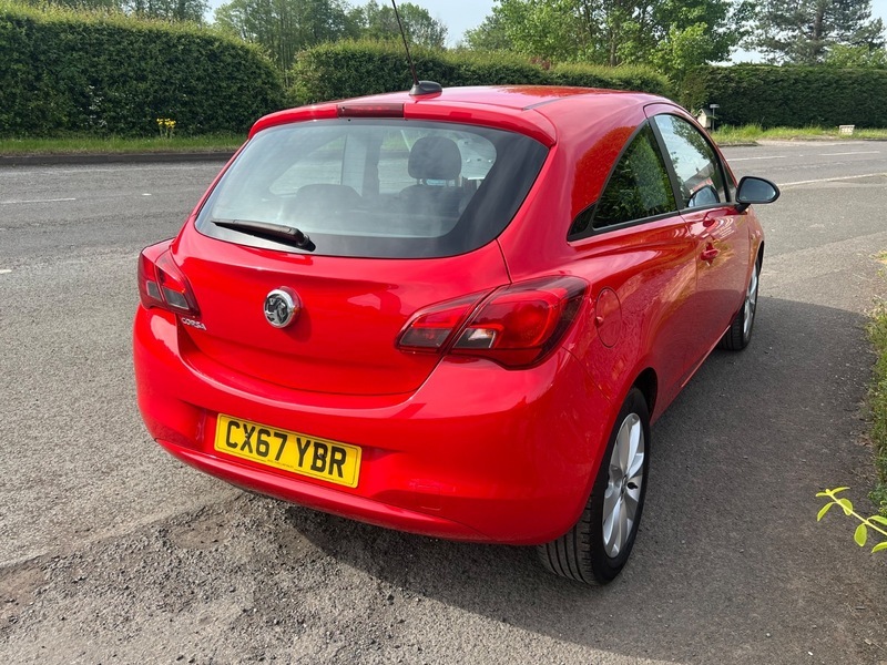 Vauxhall Corsa Energy Ac CX67YBR Red #6