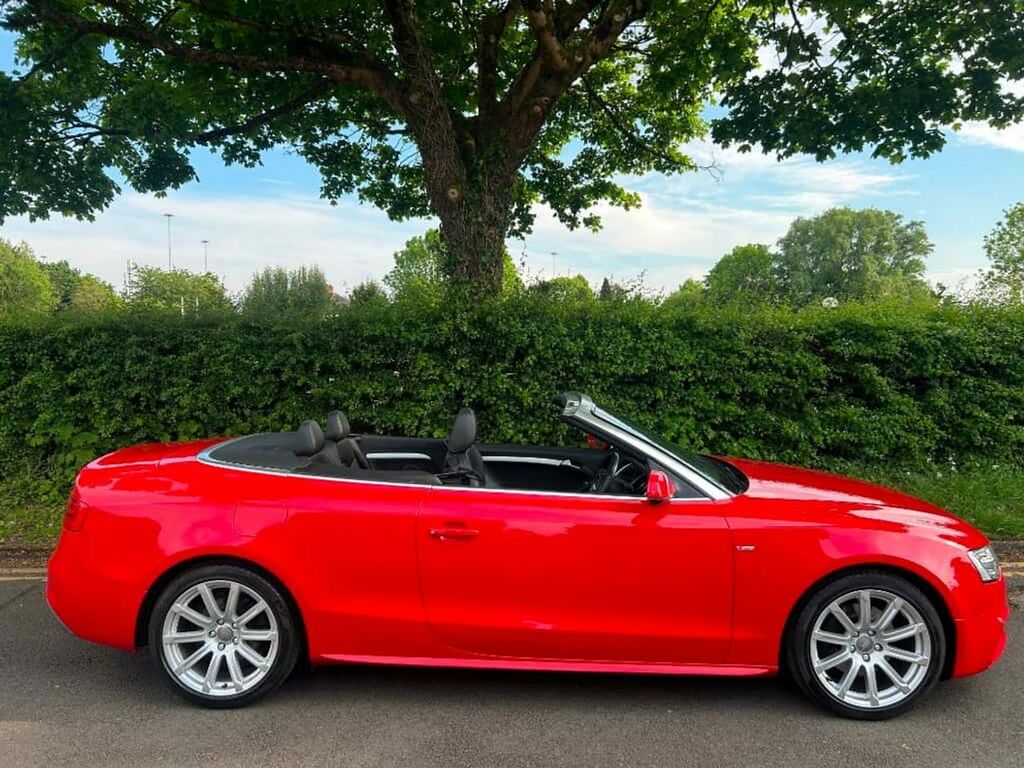 Audi A5 Tfsi Quattro S Line OY62OLE Red #2