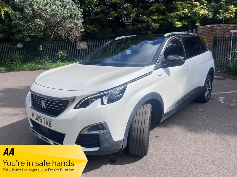 Peugeot 5008 S S Gt Line AY18LBE White #3